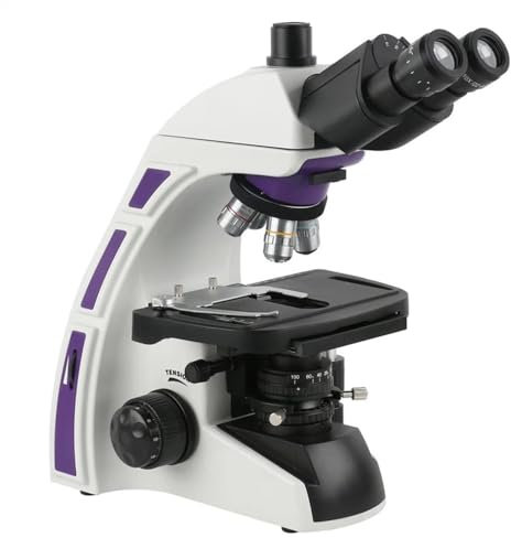 Microscope 1000X HD 1080P 11.6 LCD Microscope Camera Lab Professional Trinocular Biological Microscope Video Microscope Camera(Trinocular)