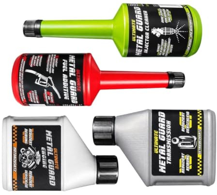 Metal Guard 4in1 Additiv-Set Motoröl Getriebeöl Kraftstoff Injektorreiniger