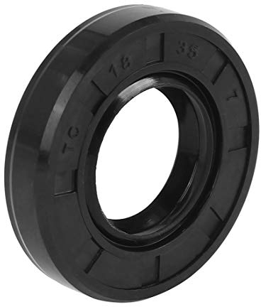 X AUTOHAUX 18mm x 35mm x 7mm TC Joint d'Huile d'Arbre en Caoutchouc à Double Lèvre pour Voiture