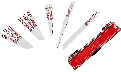 Milwaukee 49-22-1110 10-Piece SAWZALL Reciprocating Saw Blade Set
