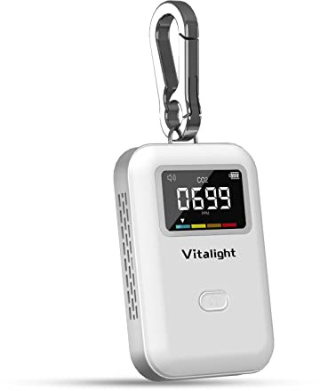 Mini CO2 Detector, Air Quality Monitor, Stylish and Lightweight CO2 Monitor for Travel Home Indoor,You Can Use Anywhere