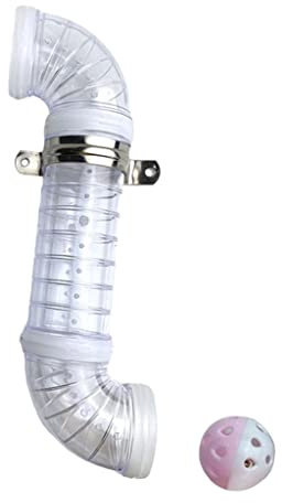 Baoblaze SIMUALTION Pipe Tubes Busy Board KIT Zubehör Montessori Spielzeug, Transparent