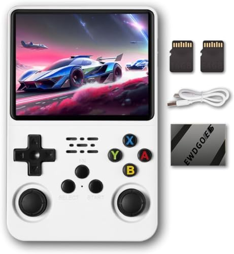 Consola Retro Portatil con más 15000 Juegos - Versión 2025- Mini Consola Arcade - Juegos de PS1, PSP, N64, NDS, SuperN, GameB, GBA, NeoG, etc. Pantall HD de 3.5' 640*480 - ORIGINAL Rechace Imitaciones