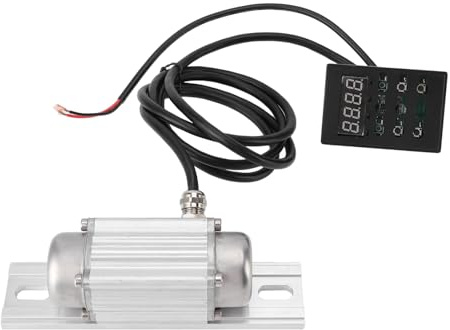Motore del Vibratore per Calcestruzzo, 7500 GIRI/MIN Motore di Vibrazione in Lega di Alluminio DC 12V Motore di Vibrazione Senza Spazzole per Tavola Vibrante, Alimentatore