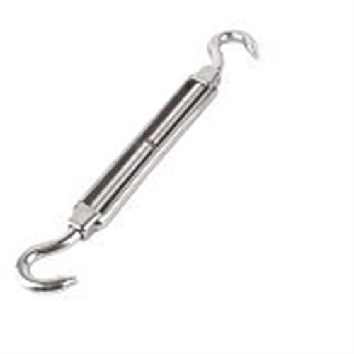 XIUsheUA Turnbuckle Tensioner Turnbuckle Wire Tensioner Turnbuckle Catch 1pcs M4/M5/M6/M8 Turnbuckle Bolt Hook Rigging Eye Screw Wire Rope Tensioning Tightener Tight Connector(C to C,M10)