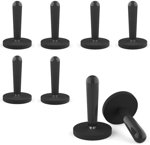 Hacer Signo Vinilo Magnet,4 Piezas Imanes de Montaje para Automóvil, Imanes con Mango de Plástico, Envoltura de Automóvil con Imán de Montaje, para Herramienta de Lámina de Película para Automóvil