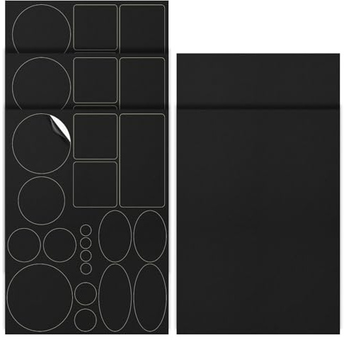 Daunenjacke Flicken Reparaturset - Flicken Daunenjacke Selbstklebend Stoff, 5 Blätter, für Zelt, Jacken, SchlafsäCken, Nylon-Ripstop, Flicken FüR Daunenjacke Reparatur Patches, Bügelflicken Schwarz
