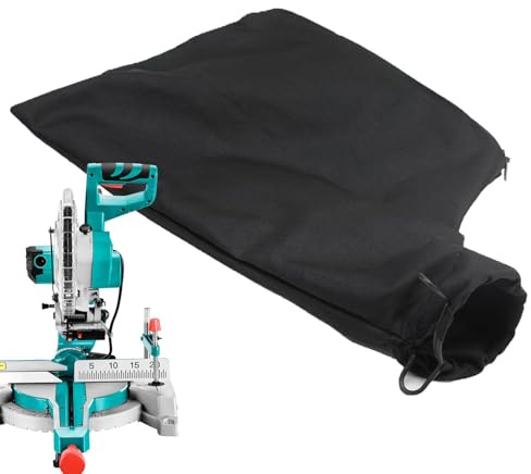 Rrlihjgu Sac À Poussière Pour Scie Circulaire - Sac À Débris Pour Onglet | Accessoires Léger Portable Avec Fermeture Éclair Pour Travail Du Bois Intérieur Et Extérieur
