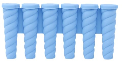 Moldes De Helado - Moldes De Silicona Para Helados | 6 Cavidades Molde De Paletas | Silicona Con Palos Para Polos Infantil | Herramienta De Desmoldado Fácil Para Hacer Polos En El Hogar