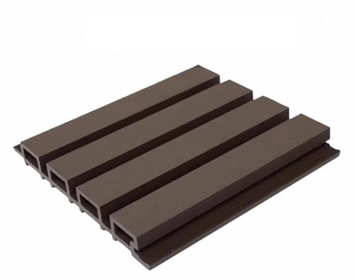 Panneaux de clôture en bois et plastique composite pour intimité, clôture extérieure pour terrasse, jardin, jardin