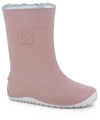 Bareboo Barelastic Stivale pioggia barefoot, Rosa antico, 25