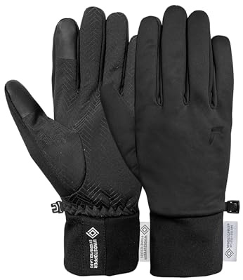 Reusch Outdoor Handschuhe für Herren & Damen | Touchscreen-kompatibel | winddicht & atmungsaktiv, Sporthandschuhe für Running, Radfahren, Freizeit & Alltag, Größe 6-11, Tromso WINDSTOPPER TOUCH-TEC