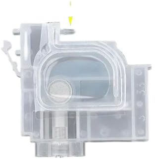 VEnvAxKKU Amortisseur d'encre à solvant, Filtre Compatible avec imprimante à Jet d'encre L101 L201 L100 L200 L210 L800 L801 L1800 L810 L850 L1300(Transparent Color)