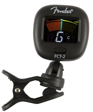 Fender FCT-2 Sintonizador de clip profesional