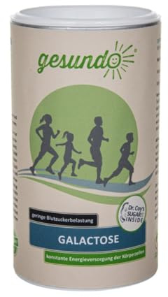 gesundo D-Galactose Pulver mit über 99% Reinheit - Qualität aus Italien - 250g Dose