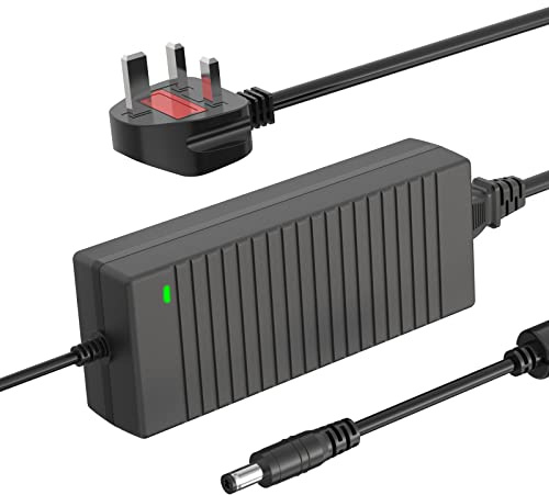 Shentian Power Transformers/100V-240V AC to 12V DC Power Adapter Supply with 5.5 X 2.5mm DC Jack Connector (12V 10A Converter)