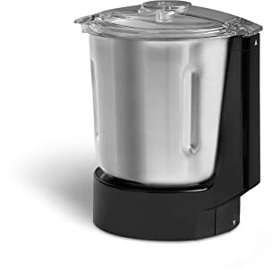 SPRINGLANE Edelstahlmixbehälter für Hochleistungsmixer Hanno, Anthrazit, spülmaschinengeeignet