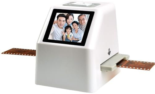 Negative Film Scanner, Digital Film Converter, 35mm 8 Negative Slide Film Scanner, High Resolution 22MP 2.4 LCD, TV Output Format NTSC/PAL