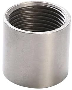 Polierte 1/4'' - 2'' Innengewinde 304 Edelstahl Fitting SS304 Gleiche Kupplung Gerade Wasserrohrverbindungsverbinder(SS201,2)