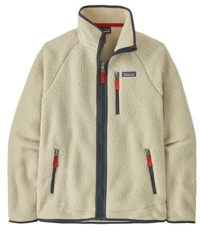 Patagonia M's Veste en Polaire Rétro Pelican avec Bleu Smolder