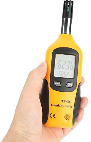 Testeur Humidité,Akozon hygromètre Thermomètre Numérique Hygromètres Air Température et Humidité Mètres Humidimètre avec Ecran LCD Rétroéclairé