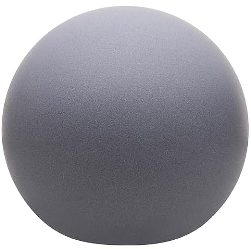 8 seasons design Solar Kugelleuchte 60 cm Shining Globe (grey) LED warmweiß, Dämmerungssensor – wetterfest – Solarlampe für außen (Garten, Terrasse, Balkon) – robust & langlebig