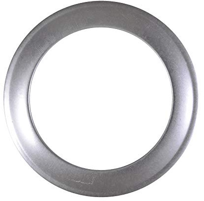 FIREFIX A150/R FAL Rosette, 30 mm breit, ø 150 mm - für 0,6 mm Starke Ofenrohre, Silber