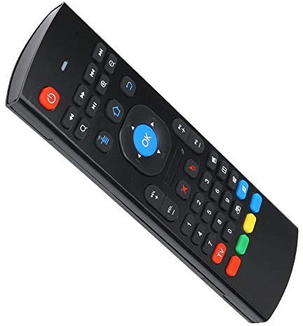 Infrarot/2.4G Remote Air Fly Mouse, Airmouse mit Tastatur und Maus Funktion,Air Tastatur Maus Fernbedienung für Computer, Laptop, Projektor,TV Box