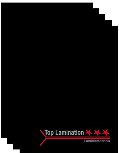 Schwarzes Bastel-Papier Tonpapier Tonkarton 10 Blatt DIN A4 210x297mm 140 g/m² für Scrapbooking Buntpapier Bastelkarton DIY Kreative Ideen