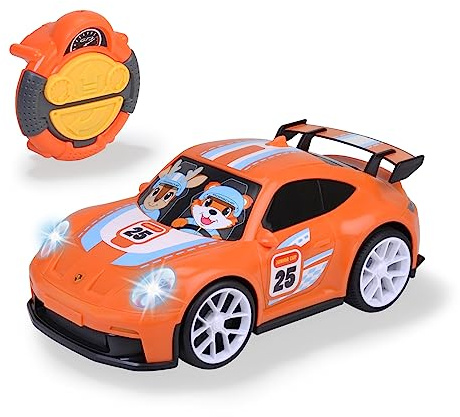 ABC 204116005 - Radiostyrd Porsche 911 GT3 - Porsche 911 GT3 med Infraröd Fjärrkontroll, Framljus, 27 cm, Från 24 månader