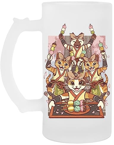 Dango Lapin Moelleux Tasse De Chope De Bière En Verre Glass Beer Mug Cup
