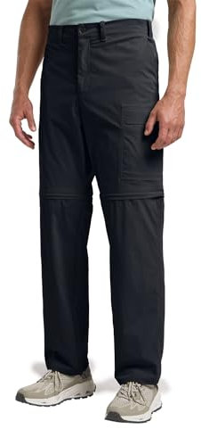 Jack Wolfskin Herren Wagami Zip Off Pants M Wanderhose, Dark Navy, 54 EU