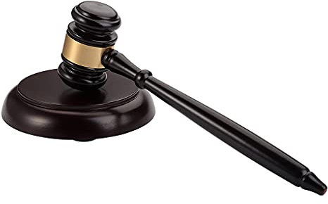 Juego de mazo y bloque de sonido para abogado, juez, presidente de la junta, accesorio de escritorio elegante para presidente del club local