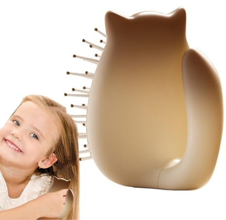 Pespa per capelli da ragazza, pennello per bambini Paddle che la spazzola | Cuscini d'aria anti-static pettine per capelli lisci portatili per capelli bagnati e asciutti per donne,