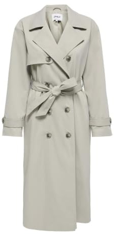 ONLY Trenchcoat Onldisa Life Long Trench Coat CC Otw, Island Fossil, M Donna