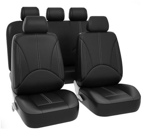 Genérico para Asiento de Coche 5 Piezas s de Cojín de Cuero PU