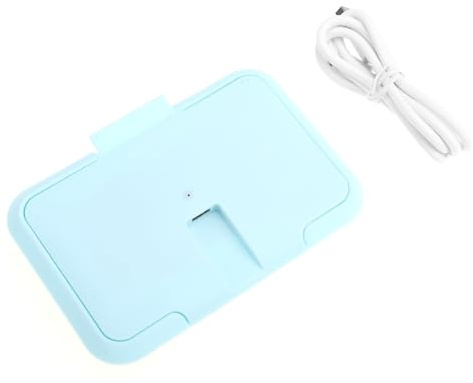 Healifty Scalda Salviette Umidificate Portatile USB Riscaldatore per Salviette Wipe Warmer con Riscaldamento Rapido e Mantenimento Umidità Adatto per Uso e Auto Confezione per
