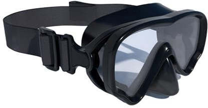 Lunettes de plongée pour enfants avec sangle de maintien sécurisé pour la plongée avec tuba et activités de piscine pour enfants Lunettes de plongée en silicone avec sangle réglable pour les jeunes