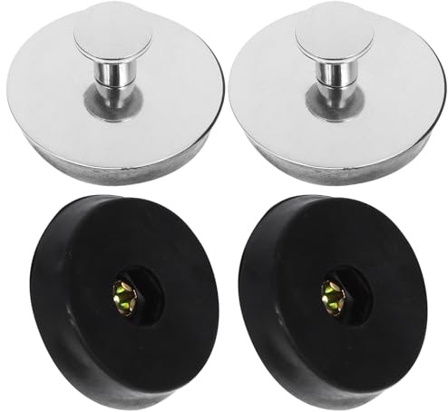 OATIPHO 4pcs Small Bathroom Sink Stopper Set Sturdy Basin Drain Plug Filter Compatible Washbasin and Bath Drain for Kitchen