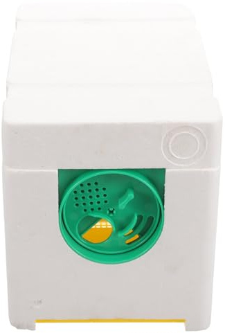 NUOBESTY Bee Mating Hive 4-Frame Beekeeping Breeding Box Feeding System Pollination Bee House Equipment Kit for Beekeepers