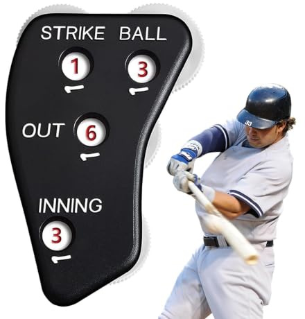 Baseball Counter Clicker, Baseball Domare Clicker ABS-material Lätt att | Domare Avsmalnande design i palmstorlek, bekväm att hålla i för basebollspel Poä