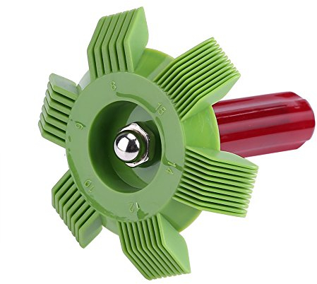 Fdit Condenseur Radiateur Fin Lisseur Cleaner Peigne Râteau Air conditionné Outil Climatiseur Voiture Automobile A/C Peigne climatiseur