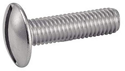 100X Becherschrauben m. Schlitz Edelstahl A2 8x90 M8 NFE25129