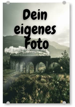 artboxONE Pixum Acrylglas 30 x 20 cm (hoch) eigenes Foto als Acrylglas - Acrylglasbild mit Wunschmotiv - Personalisierbares Geschenk