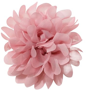 BYUTFA-broche elegante con forma de Camelia, pasador de pecho con forma de flor, alfileres de solapa de tela de gasa, regalo festivo para ella
