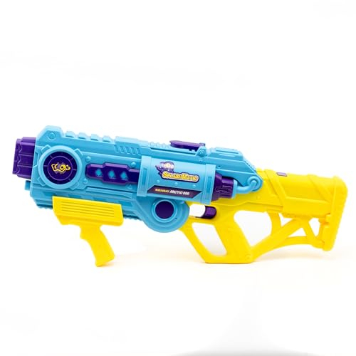 ODS - Splashmatic Arctic 880, Fucile Spara Acqua a Batteria con Ricarica USB, Pistola ad Acqua 61 cm, Capacità Serbatoio 880 ml, Funzione Autoricarica, Colore Azzurro, Età Consigliata +6 Anni