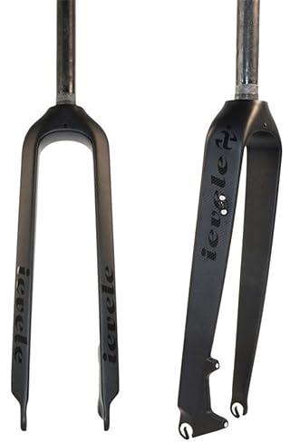 Forcella MTB da 26 27,5 29 Forcella MTB in Fibra di Carbonio 1-1/8 Forcella Rigida Dritta Freno a Disco Forcella per Mountain Bike QR 9x100mm Forcella Anteriore Ultraleggera (Dimensioni : 29'' B