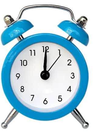 Agiufgs Mini Twin Bell Alarm Clock, 2 Inch Loud Alarm, Small Cute Analog Alarm Clock, Vintage Travel Clock with Stereoscopic Dial for Bedroom Decor, Heavy Sleepers