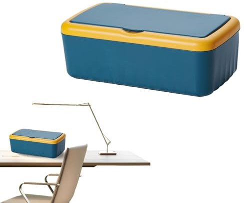 Porta salviette, portasalviette da bagno con guarnizione – Contenitore per salviette umidificate da bagno, contenitore ricaricabile per salviettine umidificate con doppio strato