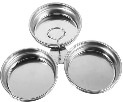 HOMOBABE Stampo Per Uova Acciaio Inossidabile Poacher Per Uova Antiaderente e Multifunzionale Utensile Per Cottura Vapore Cucina Per Colazione Elegante e Pratica
